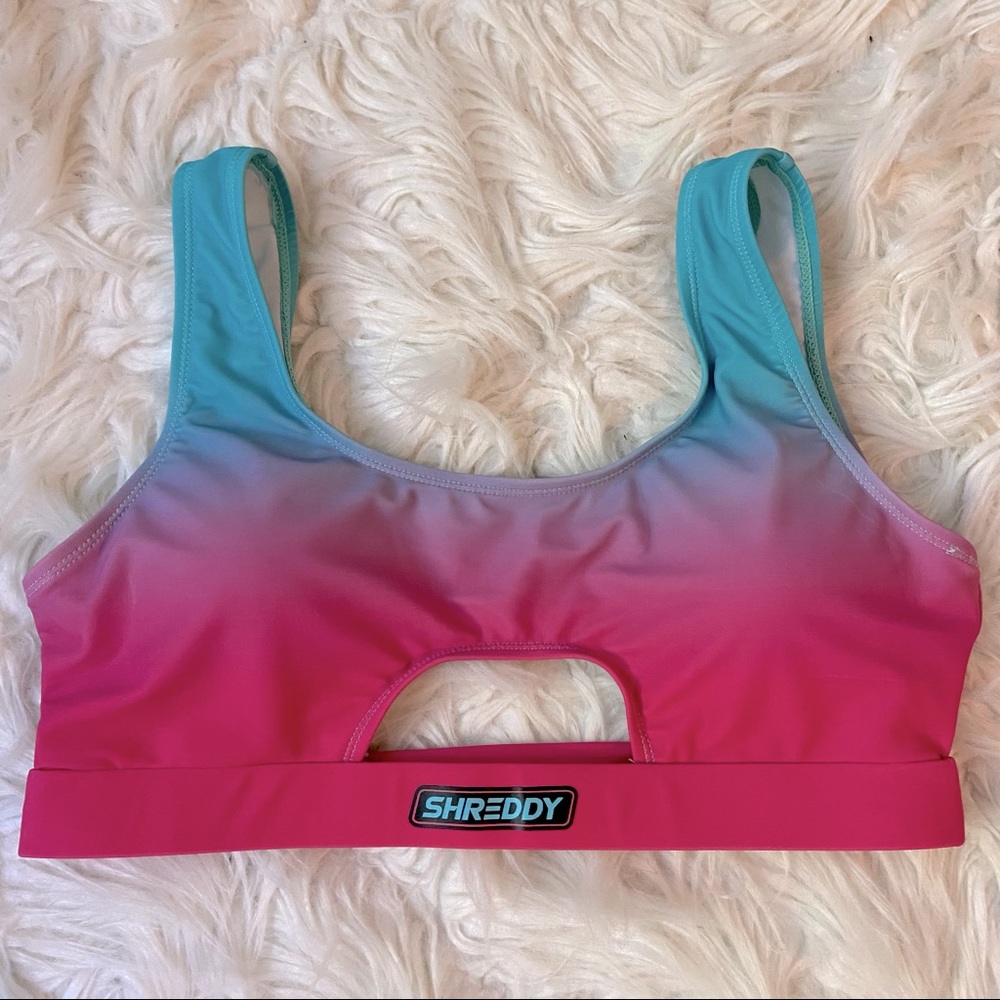 ISO Shreddy Cotton Candy Bikini Top